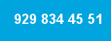 929 834 45 51 929 834 45 51